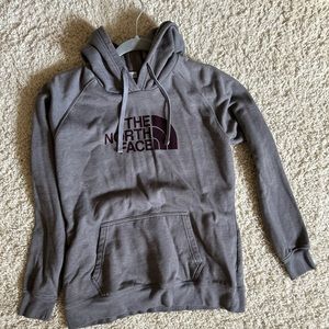 Gray Northface hoodie